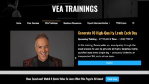 virtual entrepreneur association - vea training series
