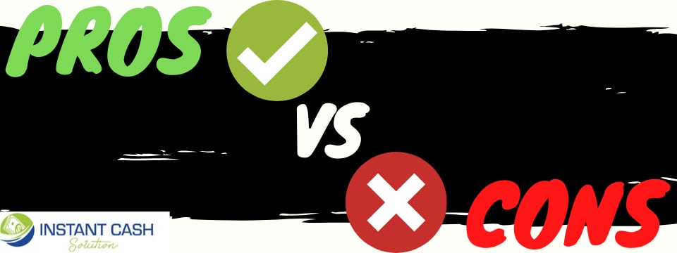 instant cash solution review pros vs cons