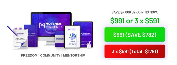 movement mastery 2.0 price