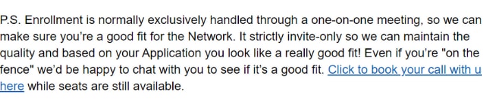Titan Network email from Dan Ashburn