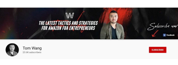 tom wang amazon fba masterclass youtube channel