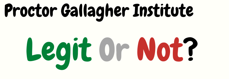Proctor Gallagher Institute legit or not