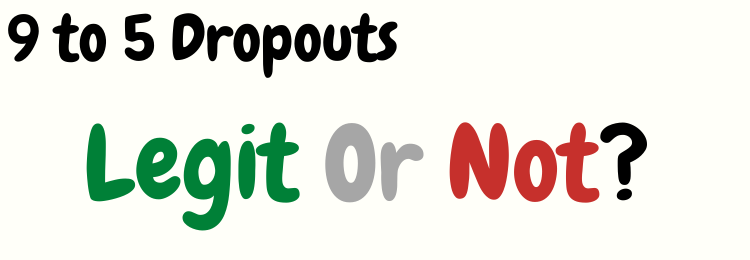 9 to 5 dropouts review legit or not