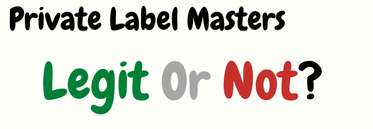 Private Label Masters review legit or not