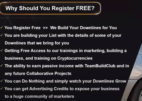 why should you register with TeamBuildClub