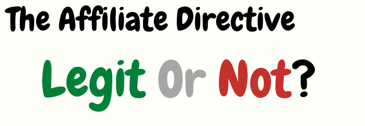 The Affiliate Directive review legit or not