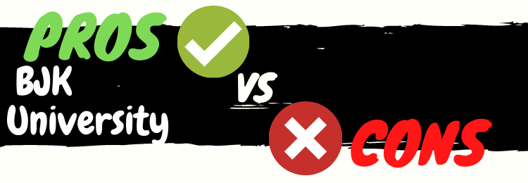 bjk university review pros vs cons