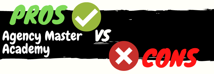 Agency Master Academy review pros vs cons