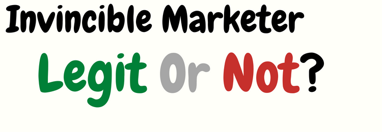 Invincible Marketer review legit or not