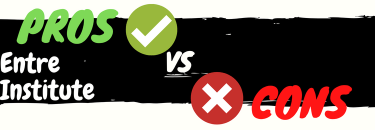 Entre Institute review pros vs cons