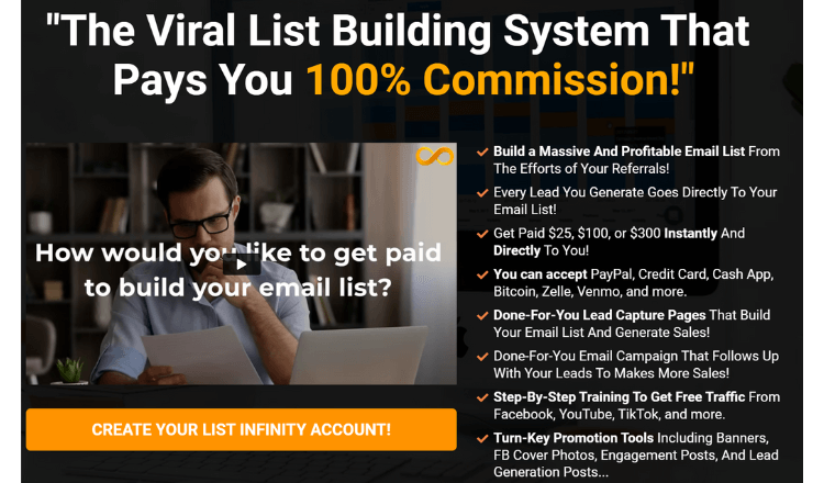 list infinity