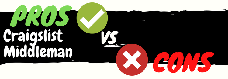 Craigslist Middleman review pros vs cons