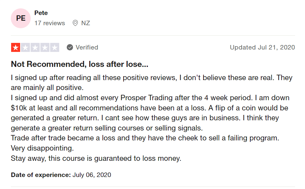 Pete negative review
