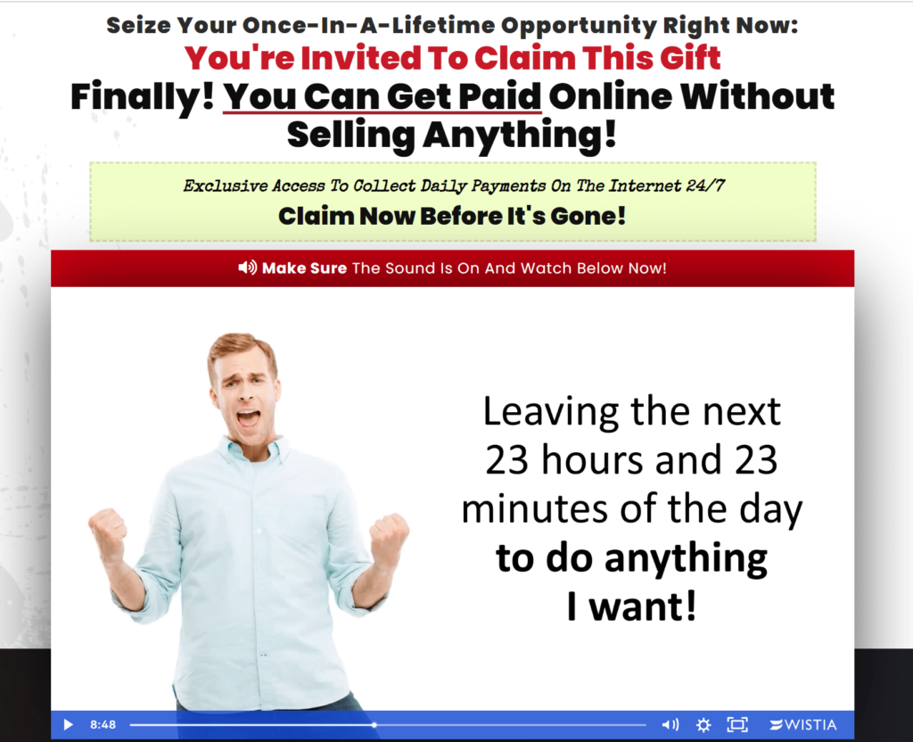 profit masterkey sales page