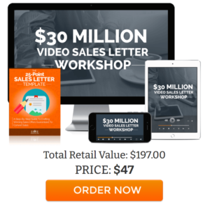 30m video sales letter workshop