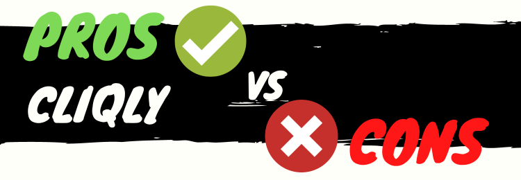 cliqly review pros vs cons