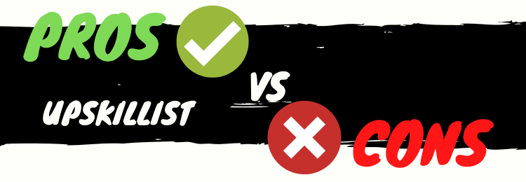 Upskillist review pros vs cons