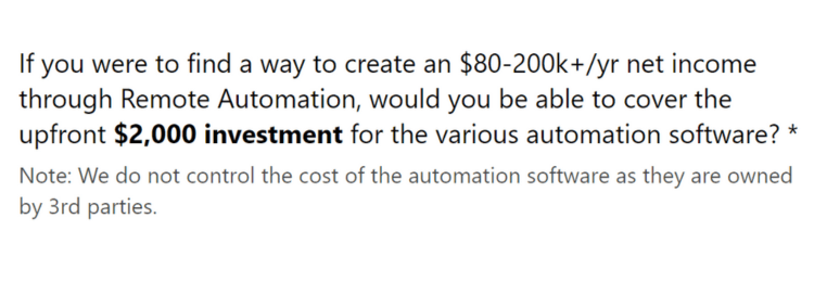 remote automator cost