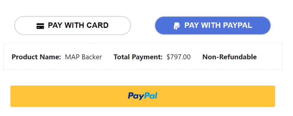 Master Affiliate Profits MAP cost