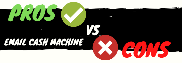 email cash machine pros vs cons